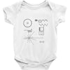 carl sagan's voyager golden record Baby Onesie
