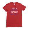 don't be jealous just because i look this good at seventy black Ladies Fitted T-Shirt