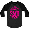 end breast cancer   39 warriors 3/4 Sleeve Shirt