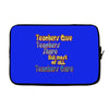 teachers give, share, care Laptop sleeve