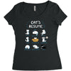 cat's resume Women's Triblend Scoop T-shirt