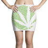 cannabis finger printing Mini Skirts
