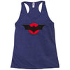 red batman Racerback Tank