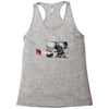 Football Statue Racerback Tank
