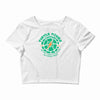 turtle power company Crop Top