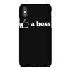 a boss hand sign iPhoneX