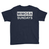 mimosa sundays brunch mens Youth Tee