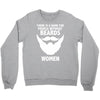 funny beards Crewneck Sweatshirt