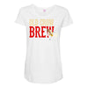 drinky crow Maternity Scoop Neck T-shirt