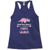 cool mama saurus. Racerback Tank