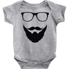 beard and glasses Baby Onesie