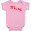carnivore logo red Baby Onesie