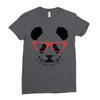 cool panda Ladies Fitted T-Shirt