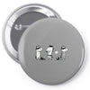 zebra Pin-back button