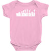 the walking dead horror zombie Baby Onesie