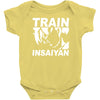 silver edition train insaiyan dragonball z insane bodybuilding goku Baby Onesie