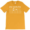 she wants the d   guitar chord(,she,wants,joke,visual,pun,funny,humor, T-Shirt