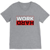 Work Hard V-Neck Tee