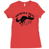 rintintin et milou Ladies Fitted T-Shirt