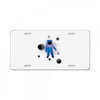 Space Astronot License Plate