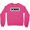 Dobre Black/White Crewneck Sweatshirt
