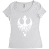 fractured rebellion Women's Triblend Scoop T-shirt
