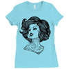 fashion girl Ladies Fitted T-Shirt