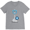 master keyblade V-Neck Tee