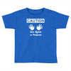 caution! jazz handsfunny jazz dance comic boogie camp trumpet Toddler T-shirt