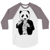 gangster panda 3/4 Sleeve Shirt