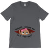 July Peeking Out Baby Girl T-Shirt