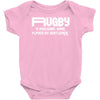 rugby a hooligans gentlemen Baby Onesie