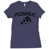 pizzaholic Ladies Fitted T-Shirt