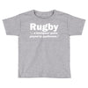 rugby a hooligans game Toddler T-shirt