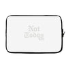not today Laptop sleeve