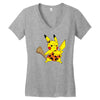 caveman mouse Women's V-Neck T-Shirt