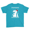 big trex santa ugly christmas Youth Tee