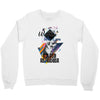 who loves golden retriever Crewneck Sweatshirt