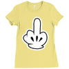 ski glove Ladies Fitted T-Shirt