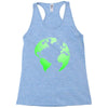Earth Themed Funny Racerback Tank
