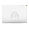 i'm happy Accessory Pouches