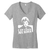 murder she wrote deadly lady   copy Women's V-Neck T-Shirt