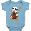mickey jedi troopers Baby Onesie