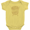this girl is made of gun powder and lead Baby Onesie