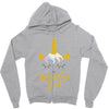 birthday unicorn girl Zipper Hoodie