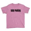 baby peeking Youth Tee