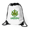 cannabis for medical use only Drawstring Bags