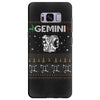 gemini christmas ugly sweater Samsung Galaxy S8 Plus