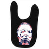 michael myers floral mask Baby Bibs