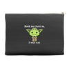 yoda quote Accessory Pouches